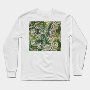 Abstract Circles Long Sleeve T-Shirt